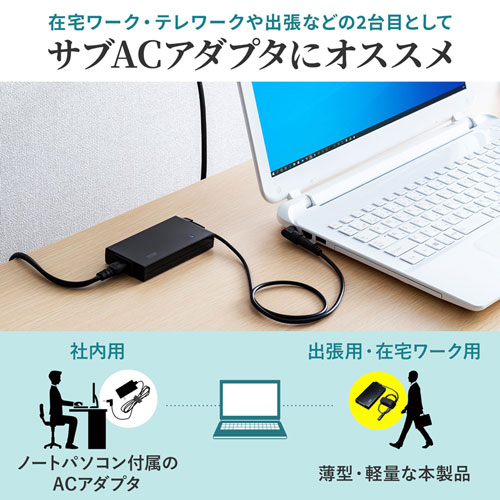 [ジャンク]mouse ノートPC 2台セット ACアダプター付き ノートパソコン用ACアダプタ（65W・マルチタイプ） ACA-DC71MLN | 激安