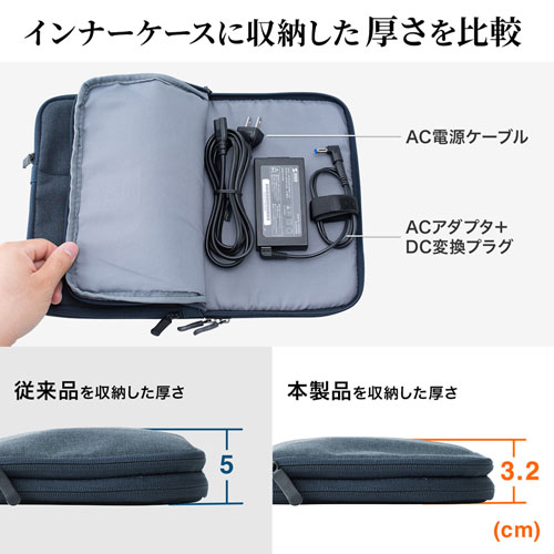 ノートパソコン用汎用ACアダプタ（変換プラグ7種付き・65W・マルチ
