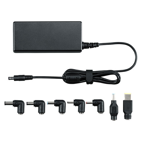 ノートパソコン用ACアダプタ（65W・マルチタイプ）