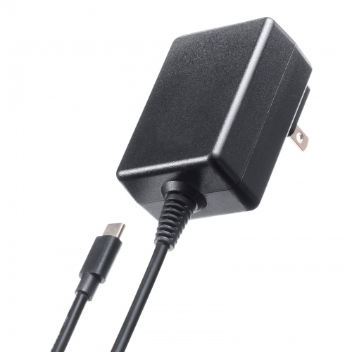 AC充電器（USB Type-Cケーブル 一体型・5V/3A・1.5m・USB充電器・ACアダプタ・スマホ・タブレット）