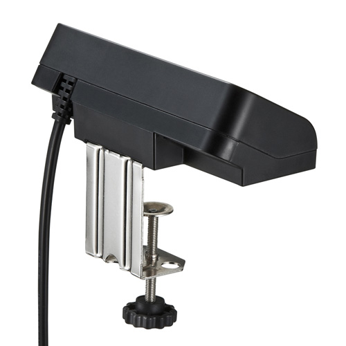 USB充電器（コンセント・USB・4ポート・クランプ式・机固定・スマホ・ブラック）