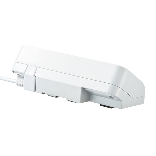 USB充電器（4ポート・4.8A・マグネット・ホワイト） ACA-IP53W サンワサプライ