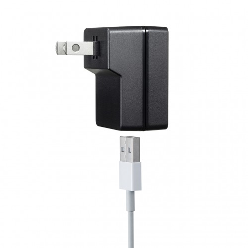 USB充電器（1A・高耐久・L字型）