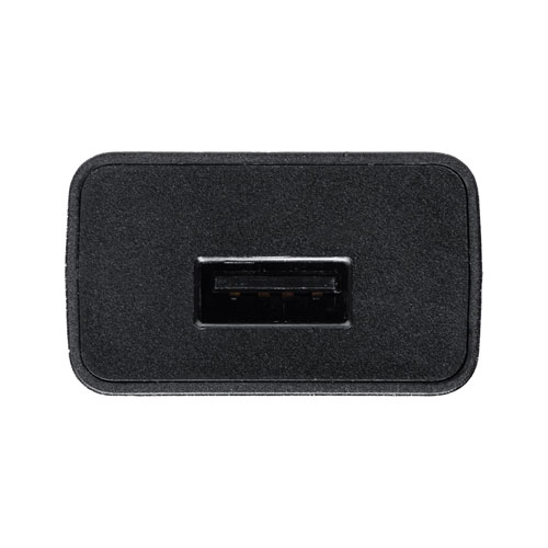 USB充電器（2A・AC充電器・ブラック） ACA-IP87BK サンワサプライ