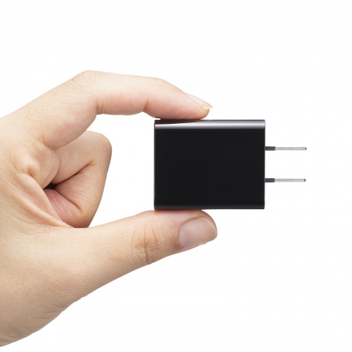 USB Type-C充電器（3A・1ポート・AC充電器・ブラック） ACA-IP92BK サンワサプライ