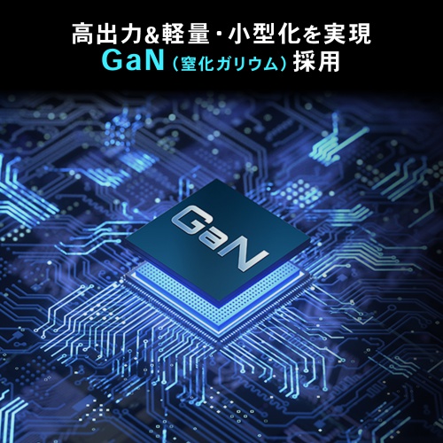 USB-C充電器（PD充電器・100W・USB-A×1&USB-C×3・合計4ポート・GaN窒化ガリウム・折りたたみ式プラグ・急速充電・ノートパソコン・複数ポート・コンパクト・急速充電・ブラック）