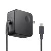 AC充電器(ACアダプタ・USB充電器・PD45W・Type-C ケーブル一体型・ノートパソコン充電器・WWCB認証・Chromebook・スマホ・タブレット・持ち運び・ブラック)