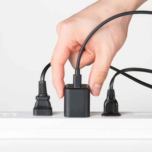 USB充電器（PD45W・Type-Cケーブル付き（2m）・C×1 GaN採用・PD-PPS対応・折りたたみ式プラグ・超小型・急速充電・ノートパソコン・スマホ・タブレット・PSE適合商品）