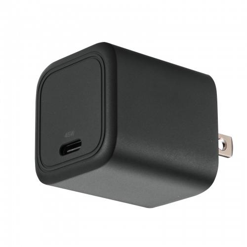 USB充電器（PD45W・Type-Cケーブル付き（2m）・C×1 GaN採用・PD-PPS対応・折りたたみ式プラグ・超小型・急速充電・ノートパソコン・スマホ・タブレット・PSE適合商品）