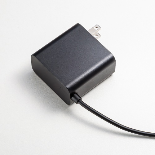 AC充電器（PD65W・Type-Cケーブル一体型・ノートパソコン充電器・スマホ・タブレット・持ち運び・PSE適合品・ブラック）