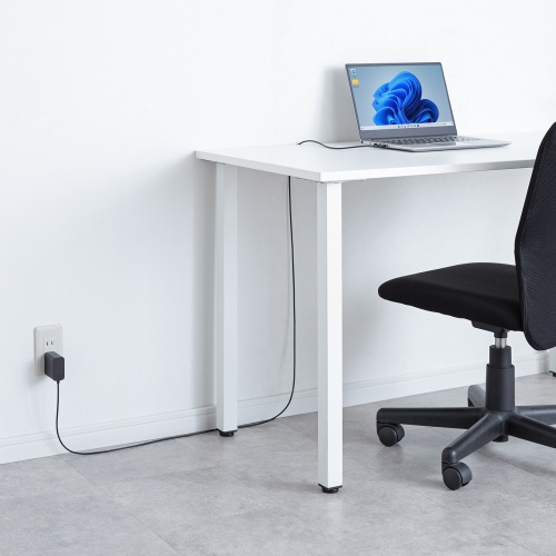 AC充電器（PD65W・Type-Cケーブル一体型・ノートパソコン充電器・スマホ・タブレット・持ち運び・PSE適合品・ブラック）