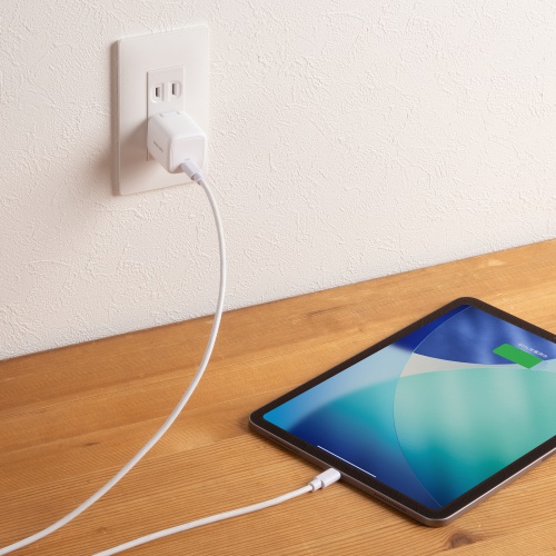 充電ケーブルセット（USB-C充電器・AC充電器・PD20W・急速充電・超小型・折りたたみ式プラグ・PSE取得・ケーブル長2m・iPhone・iPad・スマホ・タブレット・モバイルバッテリー）