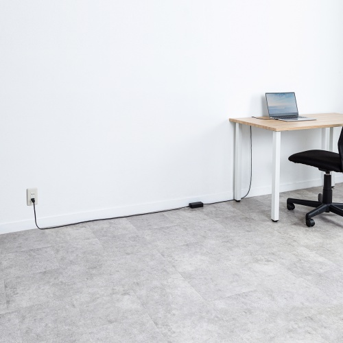 ACアダプター（USB PD対応AC充電器・PD65W・電源コード型・Type-Cケーブル一体型・ノートパソコン充電・ブラック）