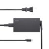 AC充電器（ACアダプタ・PD100W・Type-Cケーブル一体型・ノートパソコン・ドッキングステーション用）