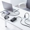 AC充電器（ACアダプタ・PD100W・Type-Cケーブル一体型・ノートパソコン・ドッキングステーション用）