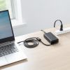 AC充電器（ACアダプタ・PD100W・Type-Cケーブル一体型・ノートパソコン・ドッキングステーション用）