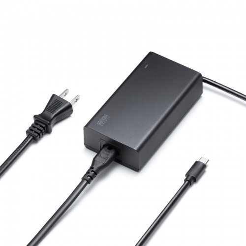 AC充電器（ACアダプタ・PD100W・Type-Cケーブル一体型・ノートパソコン・ドッキングステーション用）