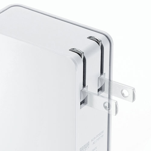 AC充電器（USB Power Delivery対応・2ポート・Type-C，合計30W）