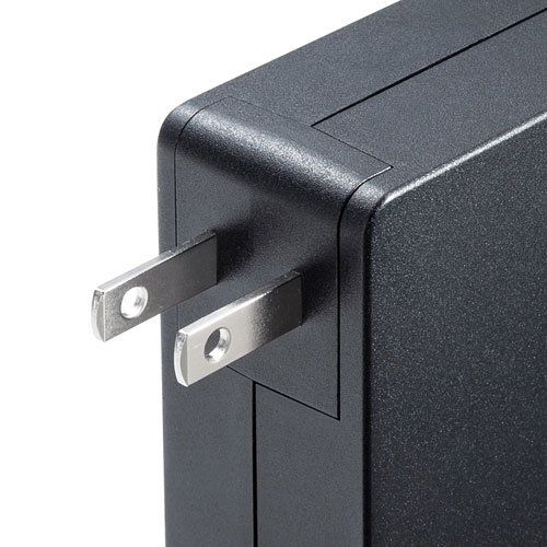 AC充電器(Type-Cポート・PD対応・最大60W・1ポート・ケーブル一体型・1.8m)