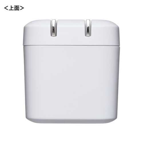 AC充電器（キューブ型・PD対応・PD20W・iPhone15対応・ホワイト） ACA-PD89W サンワサプライ