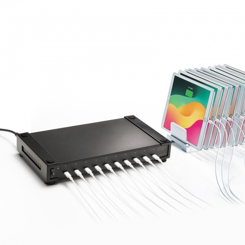 USB充電器（USB PD対応・10ポート・合計350W・Type-C・スマホ・タブレット・まとめて充電・PSE認証品）