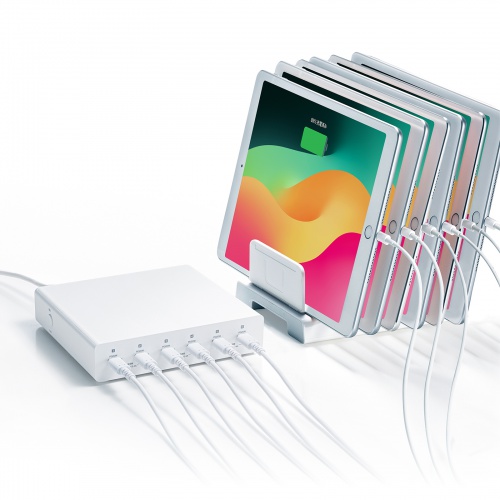 Apple USB-C アダプタ 6つセット Amazon | USB コンセント合計100W 6ポート USB C 急速充電器 AC