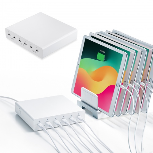 USB充電器（Type-C 6ポート・合計72W出力・PD20W・高出力・スマホ