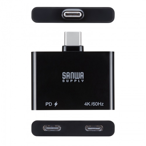 USB Type-C 拡張アダプタ（直挿し・ARグラス・アダプター・PD 100W・急速充電対応・Xreal・4K/60Hz）