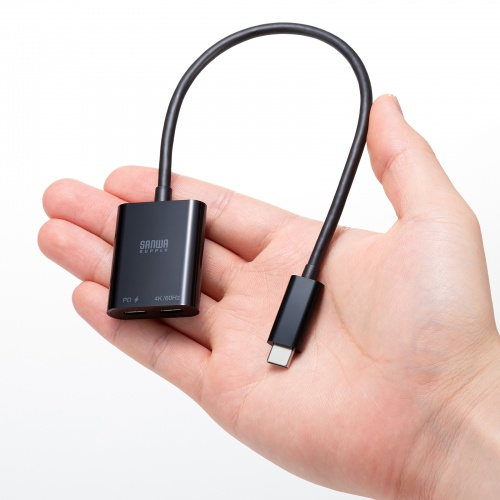 USB Type-C 拡張アダプタ（ケーブルタイプ・ARグラス・アダプター・PD 100W・急速充電対応・Xreal・4K/60Hz）