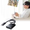 USB Type-C 拡張アダプタ（ケーブルタイプ・ARグラス・アダプター・PD 100W・急速充電対応・Xreal・4K/60Hz）
