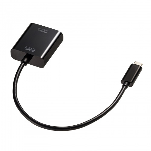 USB Type-C - DiplayPort 変換アダプタ（4K/120Hz・HDR 対応・ケーブル長20cm・小型・コンパクト・ブラック）