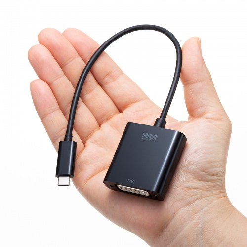 変換アダプタ（Type-C-DVI・1080p・ケーブル長20cm・DPAltモード） AD-ALCDV サンワサプライ