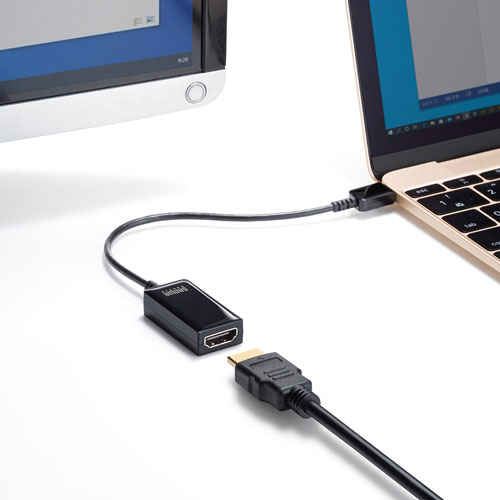 Type-C変換アダプタ（HDMI・おすすめ）AD-ALCHDR022 サンワサプライ