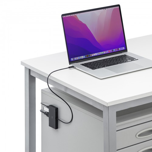 ドッキングステーション（タイプCハブ・USBハブ・HDMI・VGA・Type-C・PD100W・ケーブル長50cm） AD-ALCMHV2BK サンワサプライ