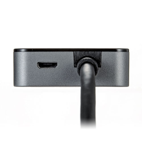 【訳あり 新品】DisplayPort HDMI MSTハブ(DPver1.4・3ポート・ブラック)