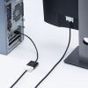 DisplayPort-DVI 変換アダプタ（20cm・アクティブタイプ・1080p・ディスプレイポート・変換ケーブル）