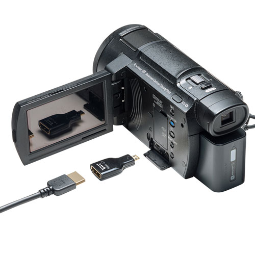 HDMI変換アダプタ（マイクロHDMIオス変換）