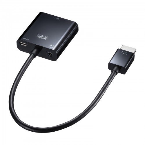 HDMI-VGA変換アダプタ（オーディオ出力付き）