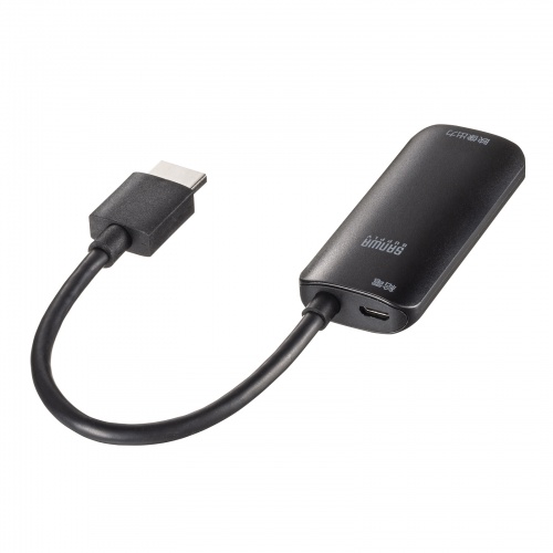 HDMI-Type-C変換アダプタ(DP Altモード・4K/60Hz・スマホ接続・タブレット接続) AD-HD26TC サンワサプライ