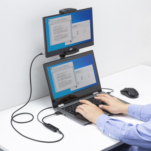 HDMI-Type-C変換アダプタ(DP Altモード・4K/60Hz・スマホ接続・タブレット接続) AD-HD26TC サンワサプライ