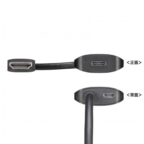 HDMI-Type-C変換アダプタ(DP Altモード・4K/60Hz・スマホ接続