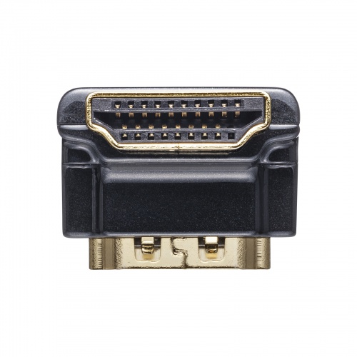 HDMIコネクタ角度変更アダプタ（下向きタイプ・L型変換アダプタ・L字型アダプタ・8K対応・金メッキ端子） AD-HD27LD サンワサプライ