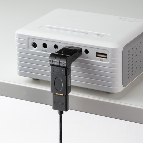 HDMIアダプタ（回転・変換・コネクタ・変換アダプタ・8K・4K・金メッキ・テレビ・プロジェクター・レコーダー・ゲーム機）