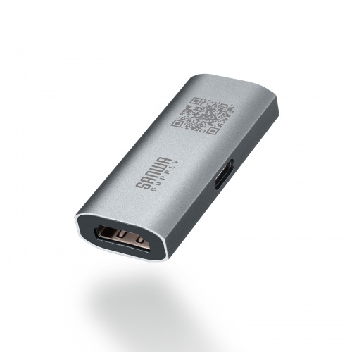 HDMI延長アダプタ（中継アダプタ・4K/60Hz・HDR 対応・最大40m延長・HDMIコネクタ・電源供給対応・ドライバー不要・メス - メス・プレミアムハイスピード）