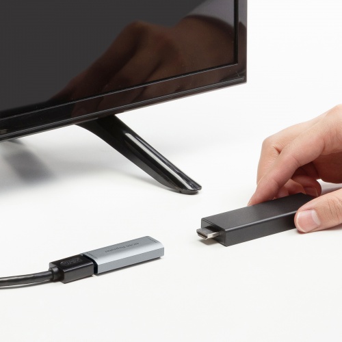 HDMI延長アダプタ（中継アダプタ・4K/60Hz・HDR 対応・最大40m延長・HDMIコネクタ・電源供給対応・ドライバー不要・メス - メス・プレミアムハイスピード）