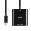 Mini DisplayPort-DVI 変換アダプタ（20cm・アクティブタイプ・1080p・ミニDP・変換ケーブル）