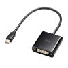 Mini DisplayPort-DVI 変換アダプタ（20cm・アクティブタイプ・1080p・ミニDP・変換ケーブル）