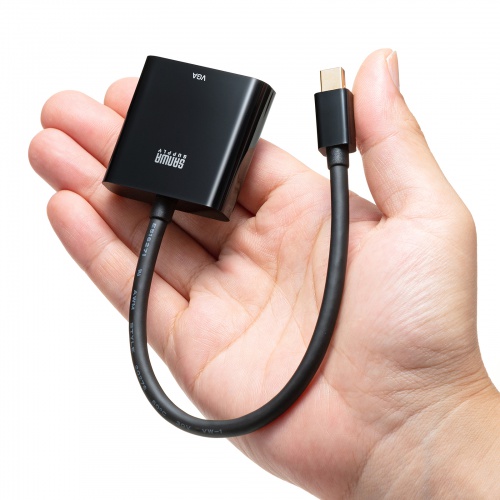 Mini DisplayPort-VGA変換アダプタ（ミニDisplayPortオス-VGAメス）