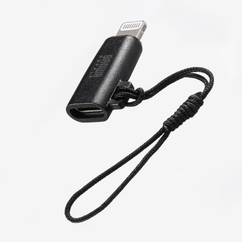 USB‑C to Lightning変換アダプタ｜PD60W・データ転送・MFi認証・ブラック