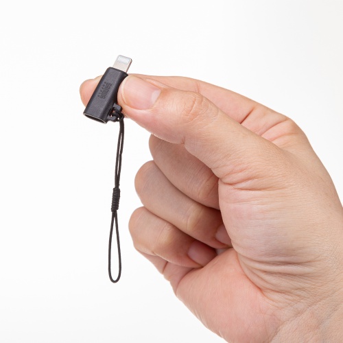 USB‑C to Lightning変換アダプタ｜PD60W・データ転送・MFi認証・ブラック